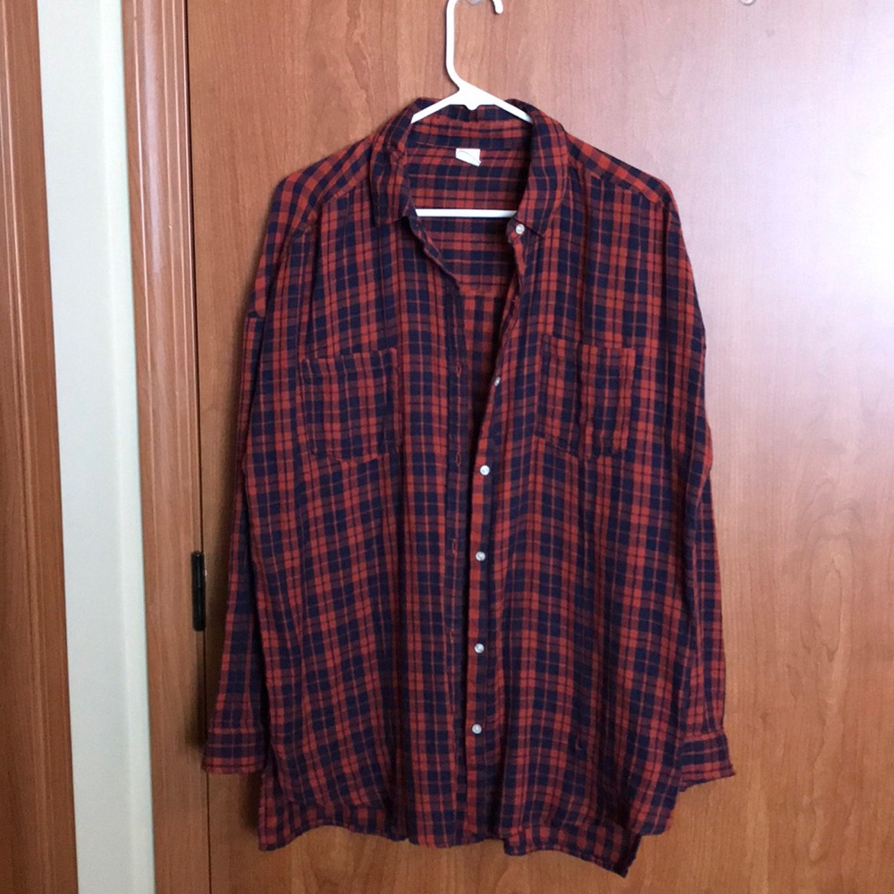 Women’s button down flannel